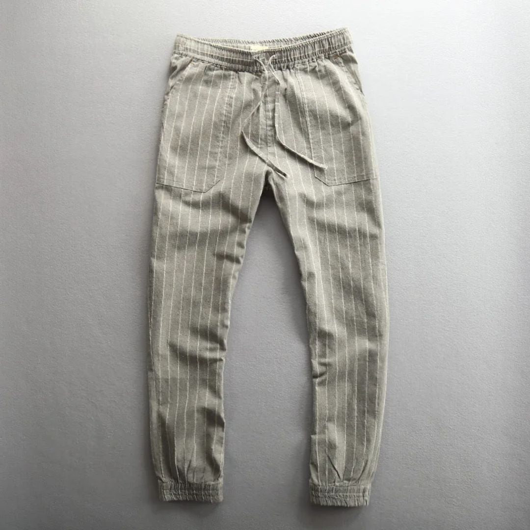 Pantalon en Lin pour Femme Style Décontracté 6