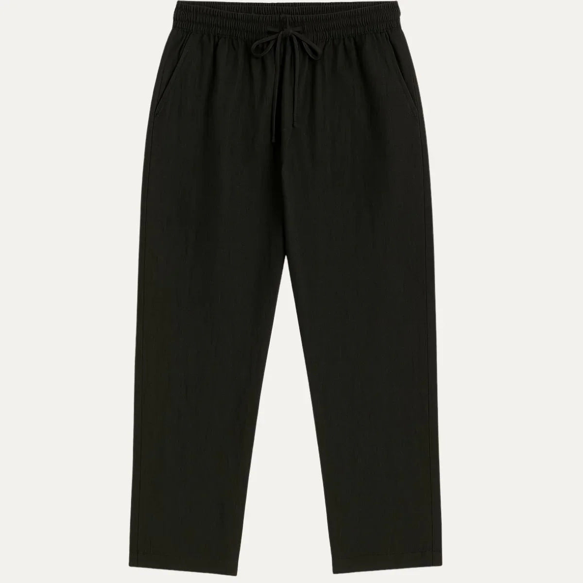 Pantalon en Lin pour Hommes Style Décontracté 0