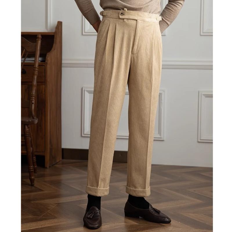 Pantalon pour Homme Coupe Droite Rétro 4