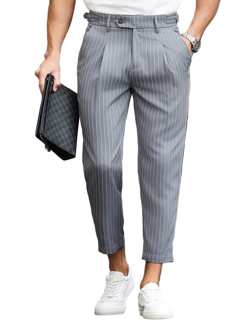 Pantalon pour Homme à Rayures Verticales 1