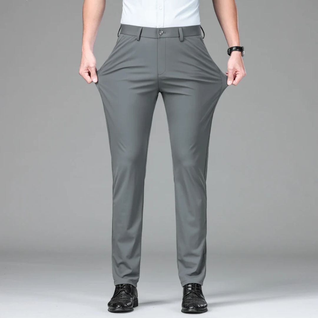 Pantalon pour Hommes Élégant en Tissu Stretch 3
