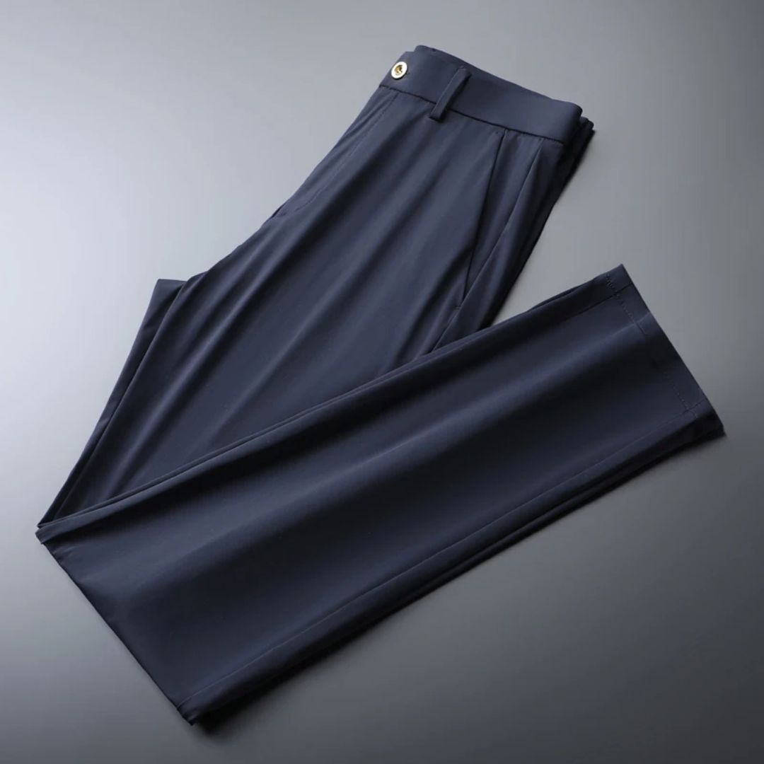 Pantalon pour Hommes Élégant en Tissu Stretch 8