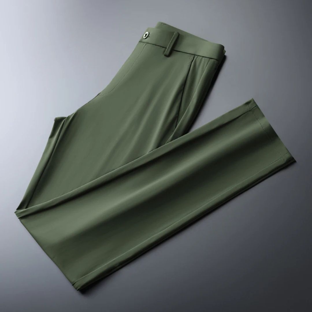 Pantalon pour Hommes Élégant en Tissu Stretch 9