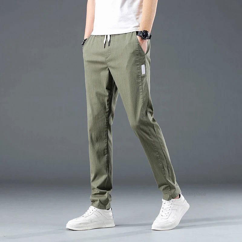 Pantalon pour hommes coupe slim moderne 3