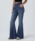 Pantalons Évasés Élastiques pour Femmes 6
