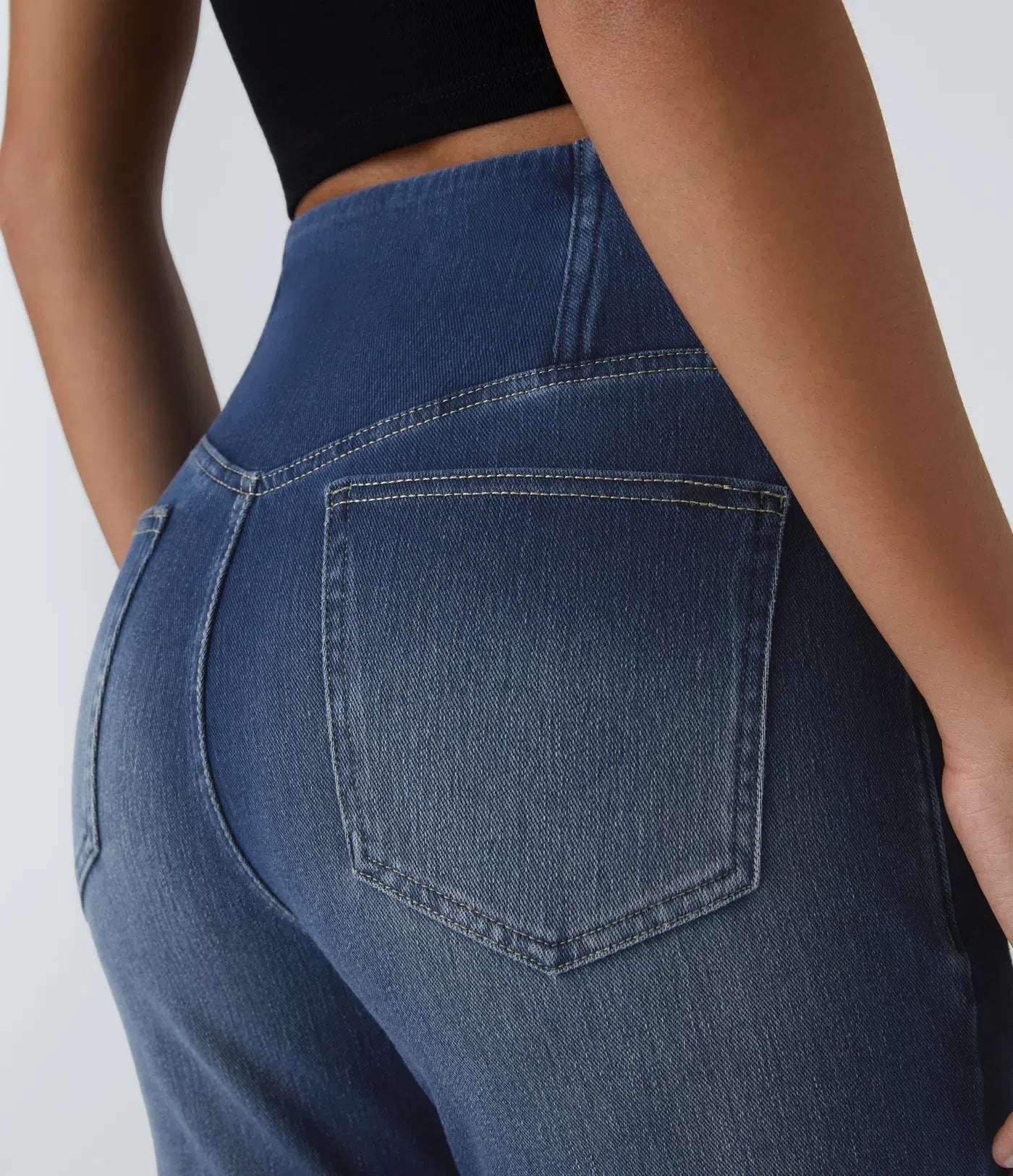 Pantalons Évasés Élastiques pour Femmes 7