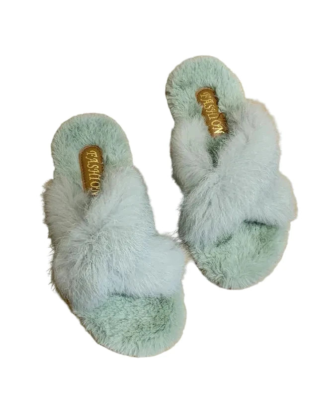 Pantoufles Femme Brides Croisées Confortables 4
