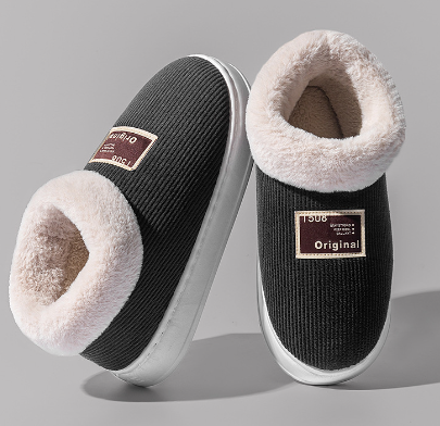 Pantoufles pour Femmes Doublées en Imitation Fourrure 1
