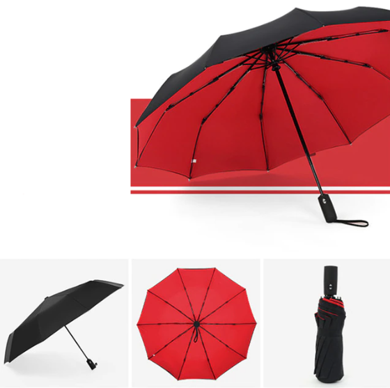 Parapluie Pliant Résistant aux Tempêtes 0