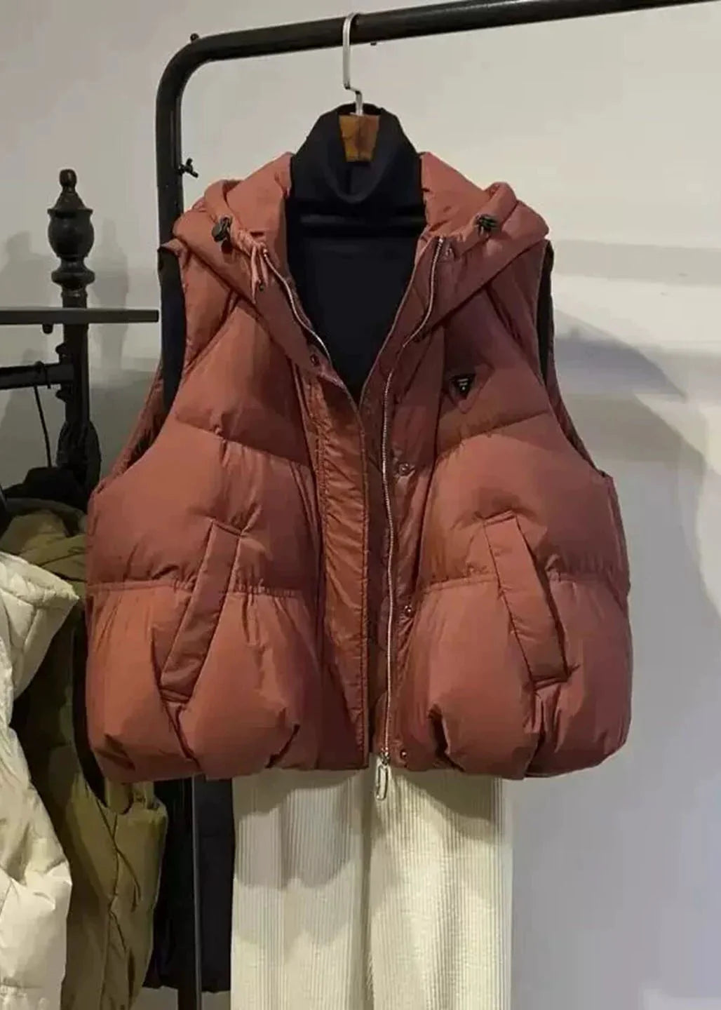 Parka Femme Coupe Ample à Capuche 3