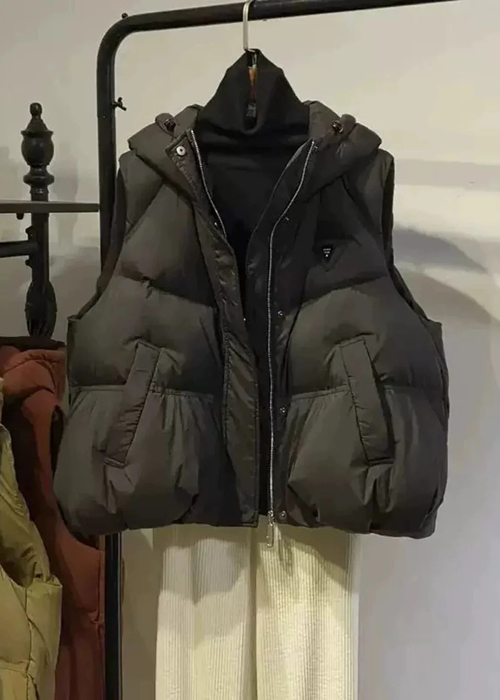 Parka Femme Coupe Ample à Capuche 4