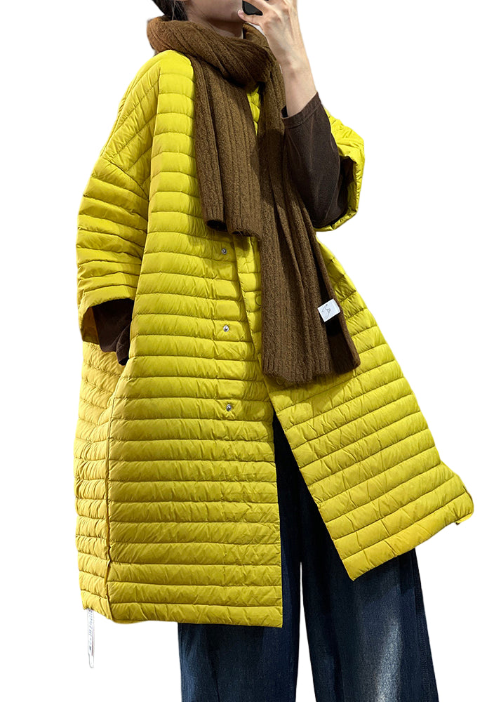 Parka Femme Grande Taille à Poches et Boutons 0