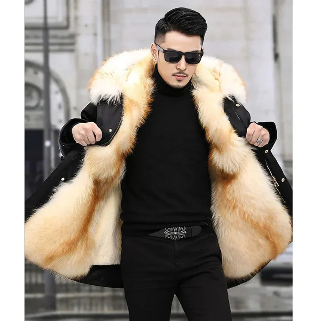 Parka Homme Hiver avec Capuche et Poches Pratiques 1
