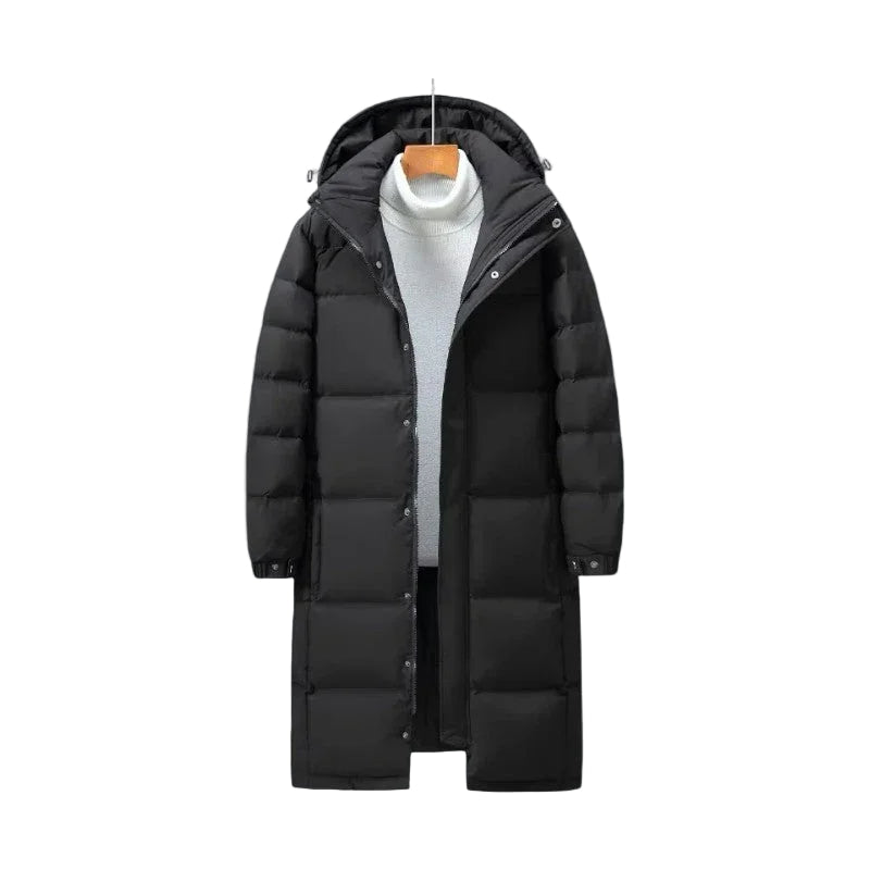 Parka Homme Longue Hiver Moderne pour Affronter le Froid avec Style 4