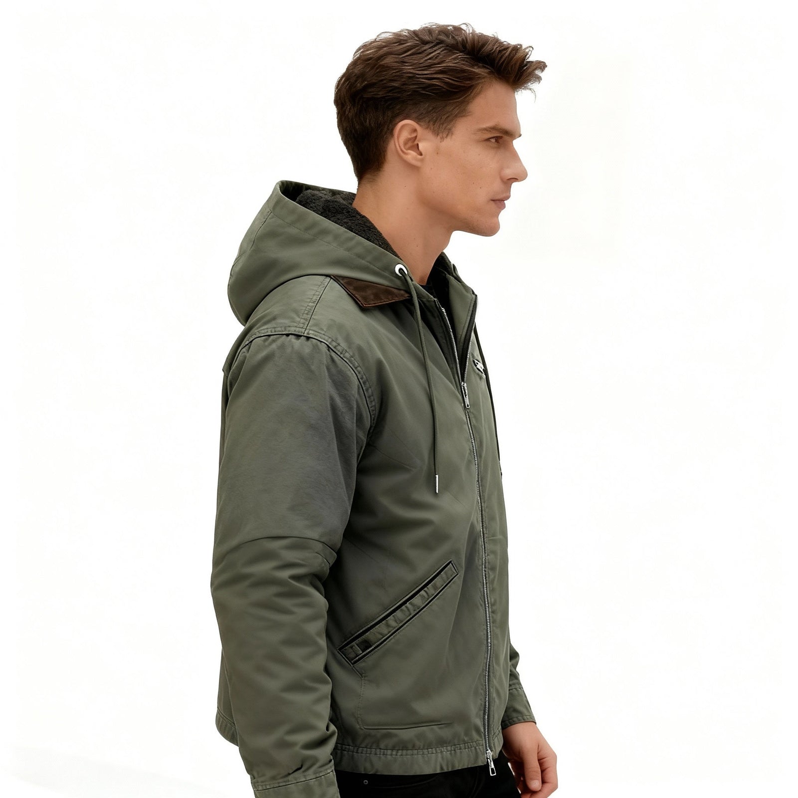Parka d'Hiver pour Hommes Moderne 1