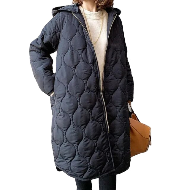Parka d'hiver pour femme à capuche moderne 0