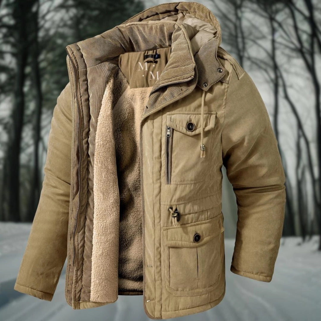 Parka pour Homme Isolée avec Doublure Sherpa 2