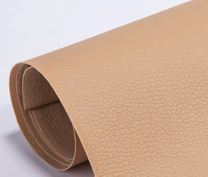 Patch de réparation auto-adhésif en cuir PU - Imperméable et résistant 10