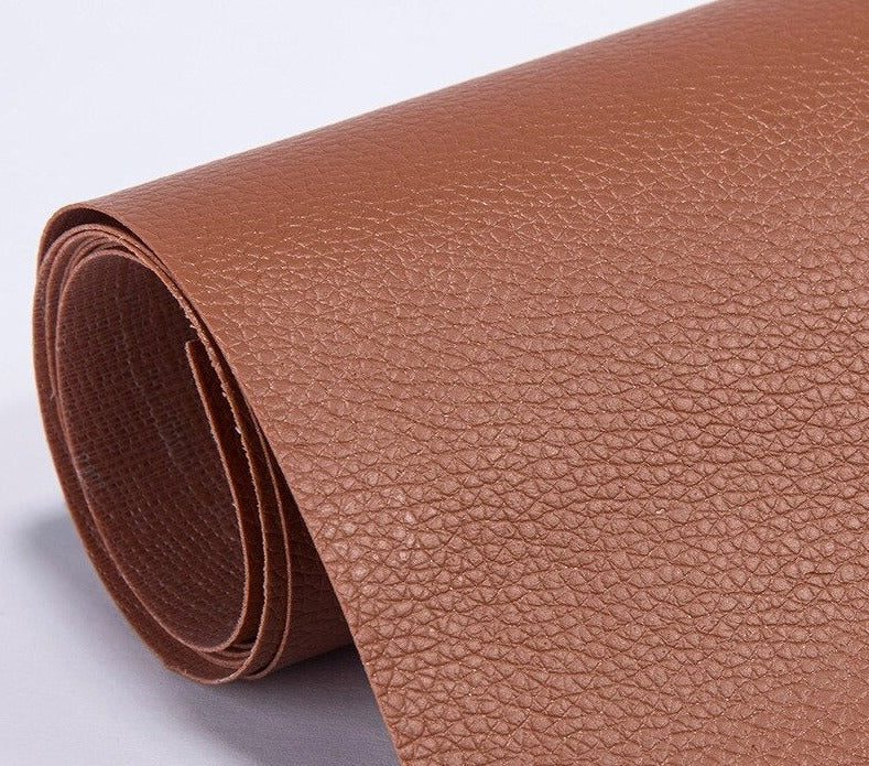 Patch de réparation auto-adhésif en cuir PU - Imperméable et résistant 17