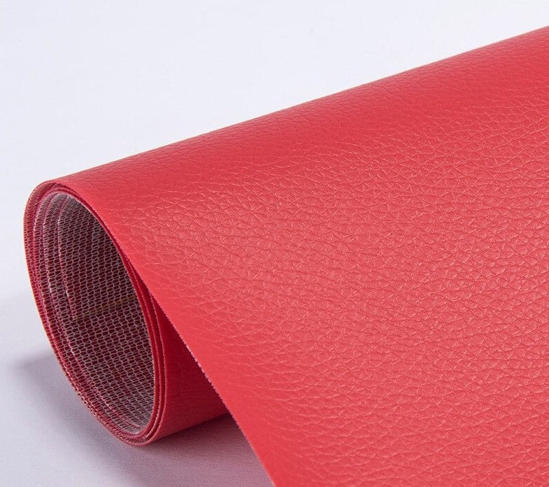 Patch de réparation auto-adhésif en cuir PU - Imperméable et résistant 6