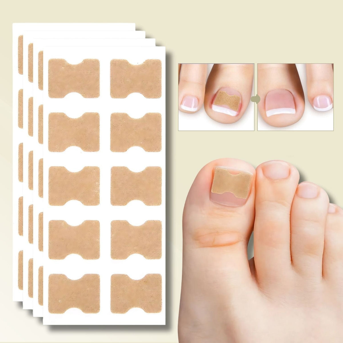 Patchs de Réparation Instantanée pour Ongles 0