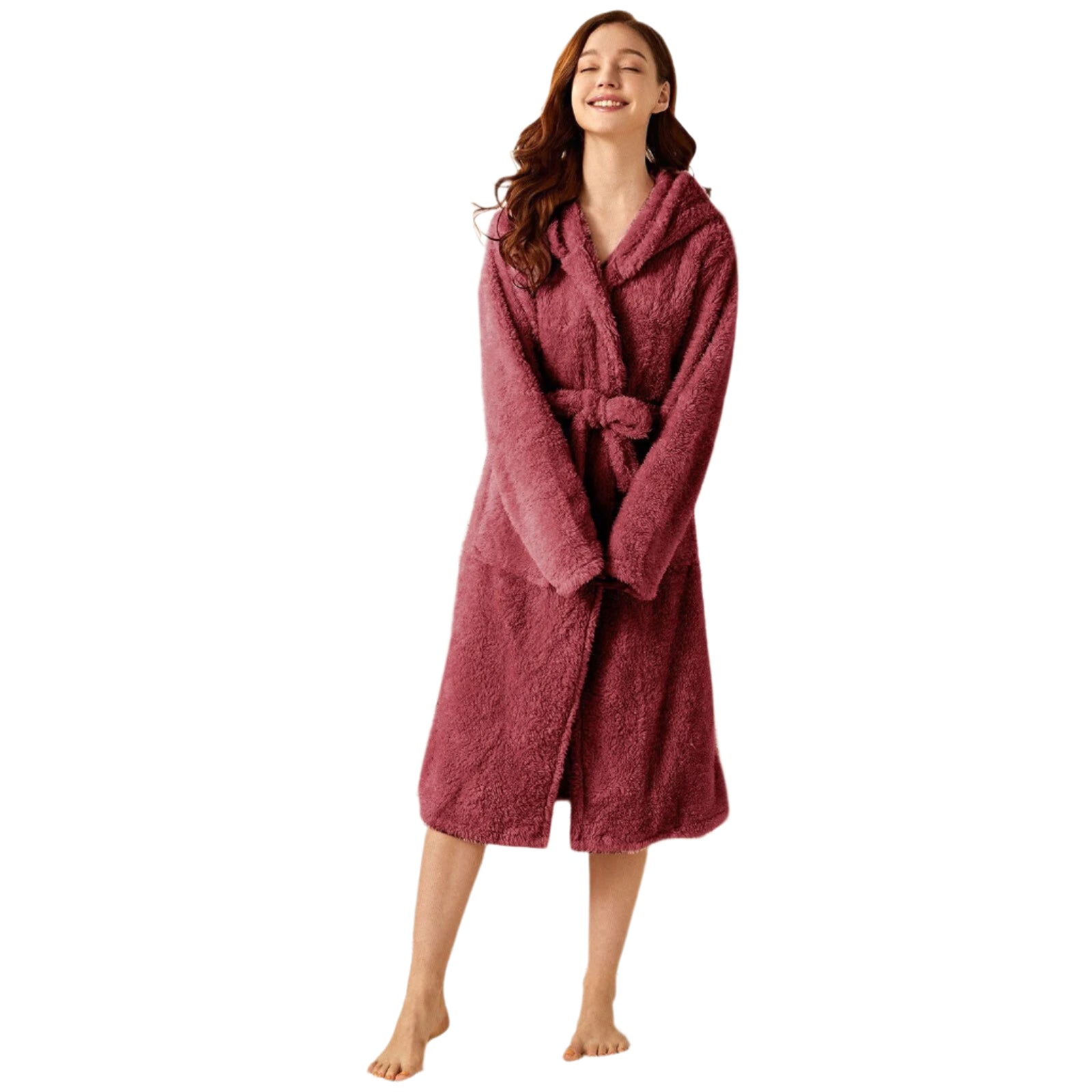 Peignoir Femme Doux et Confortable en Microfibre