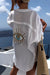 Variant image for Chemise Femme Surdimensionnée Coton Doux Casual-3
