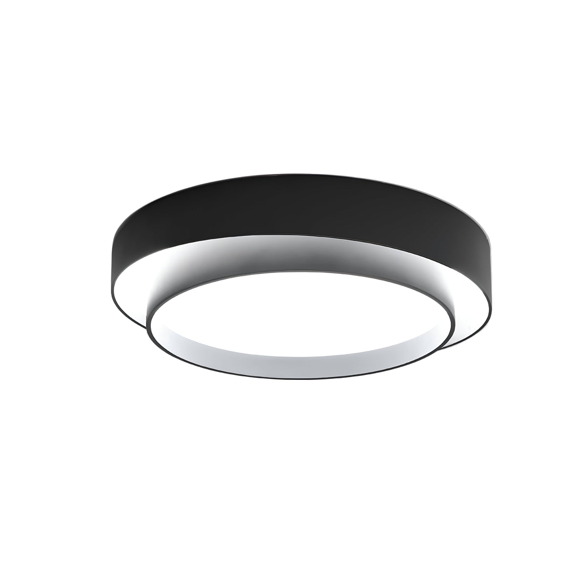 Plafonnier LED moderne en forme d'anneau pour chambre et salon 0