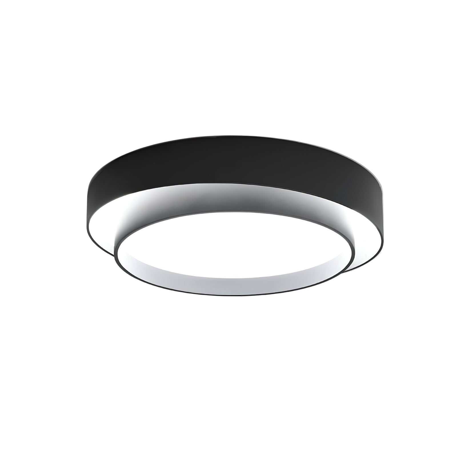 Plafonnier LED moderne en forme d'anneau pour chambre et salon 0