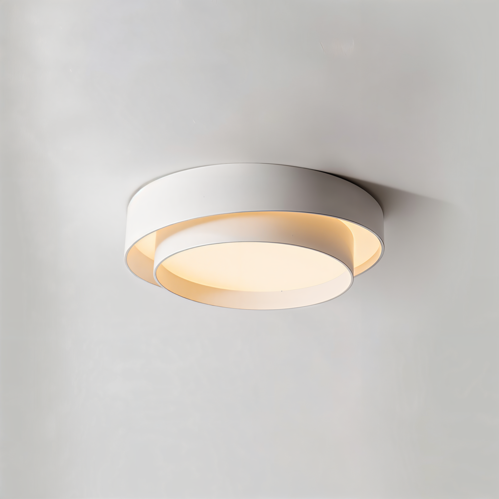 Plafonnier LED moderne en forme d'anneau pour chambre et salon 10