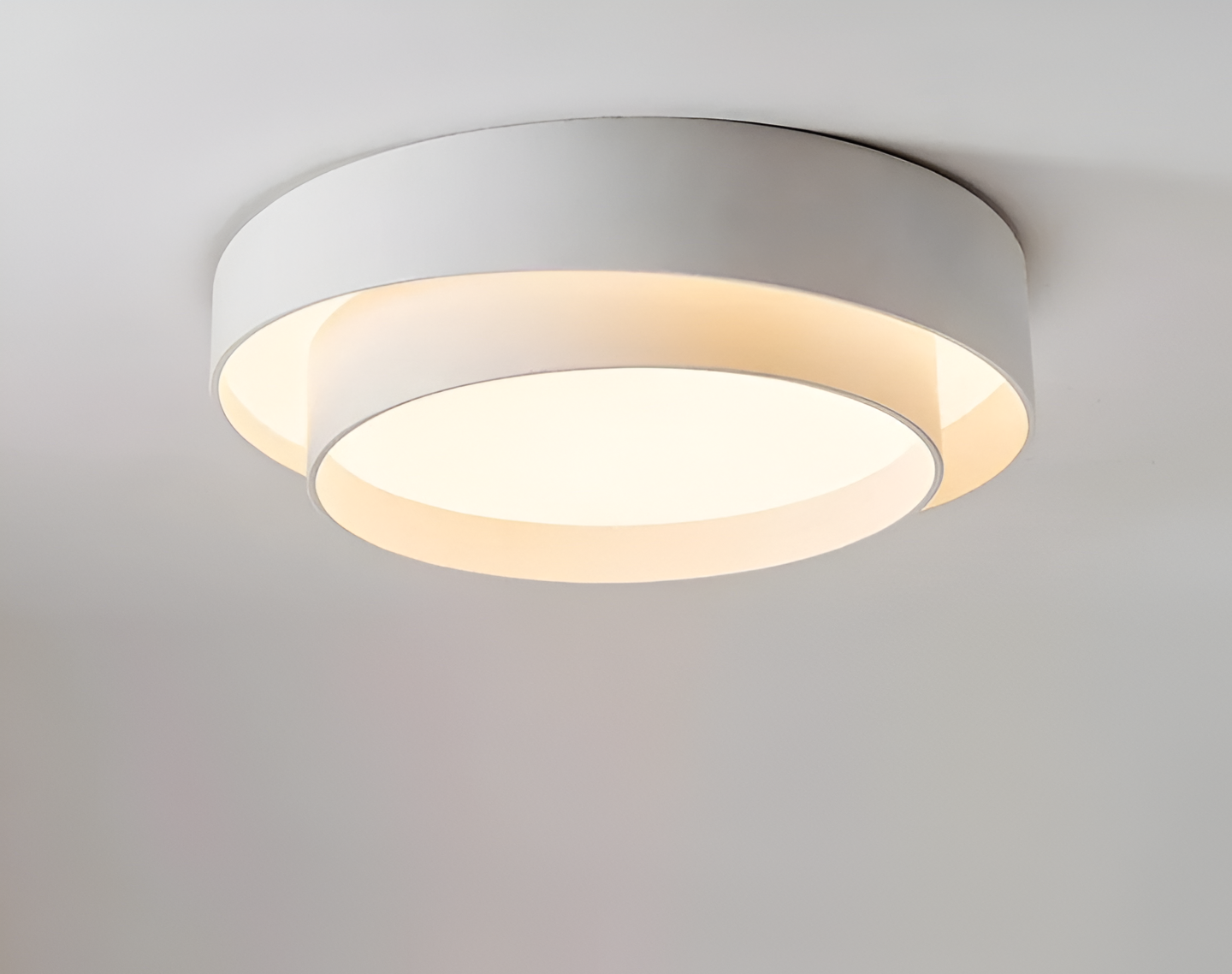 Plafonnier LED moderne en forme d'anneau pour chambre et salon 11