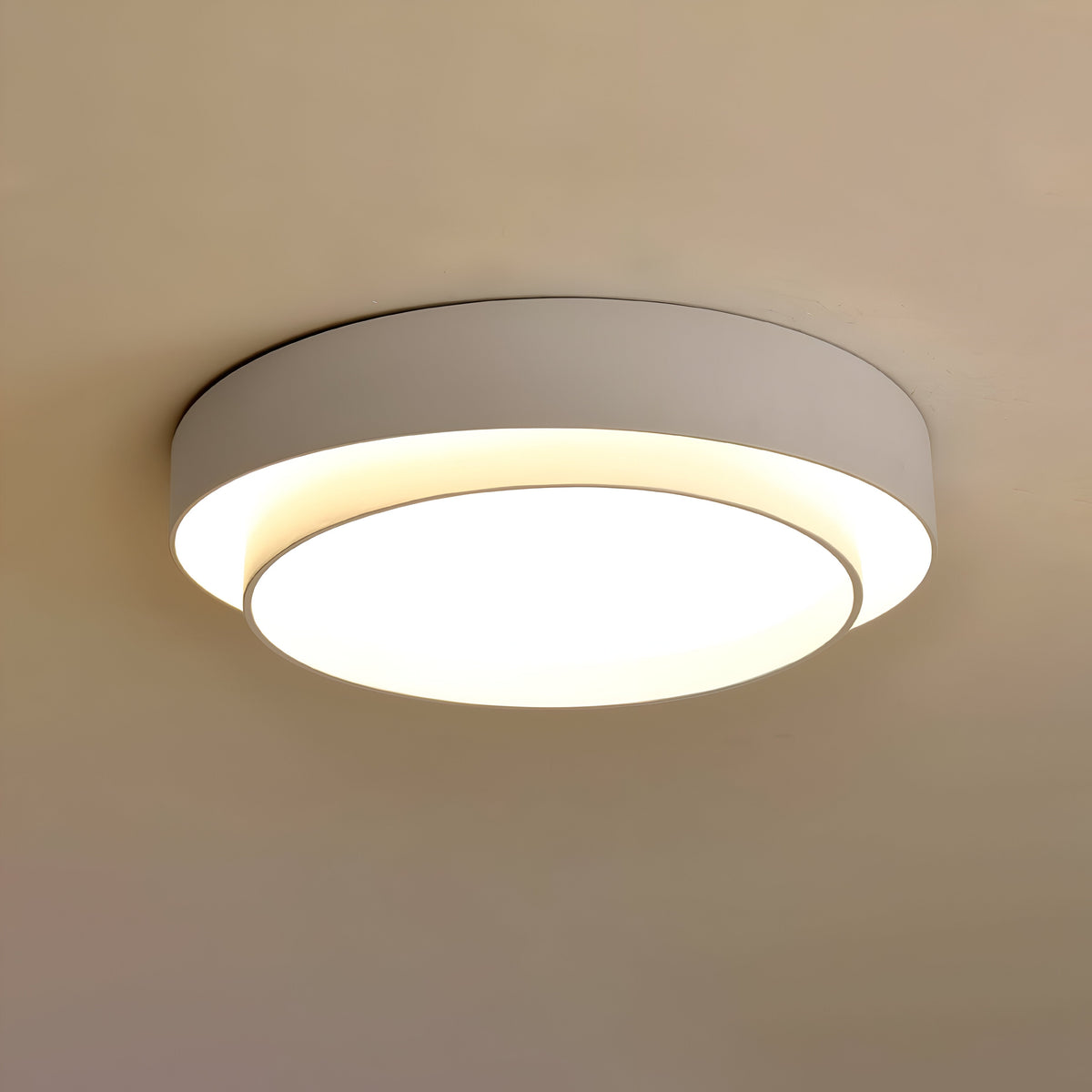 Plafonnier LED moderne en forme d'anneau pour chambre et salon 4