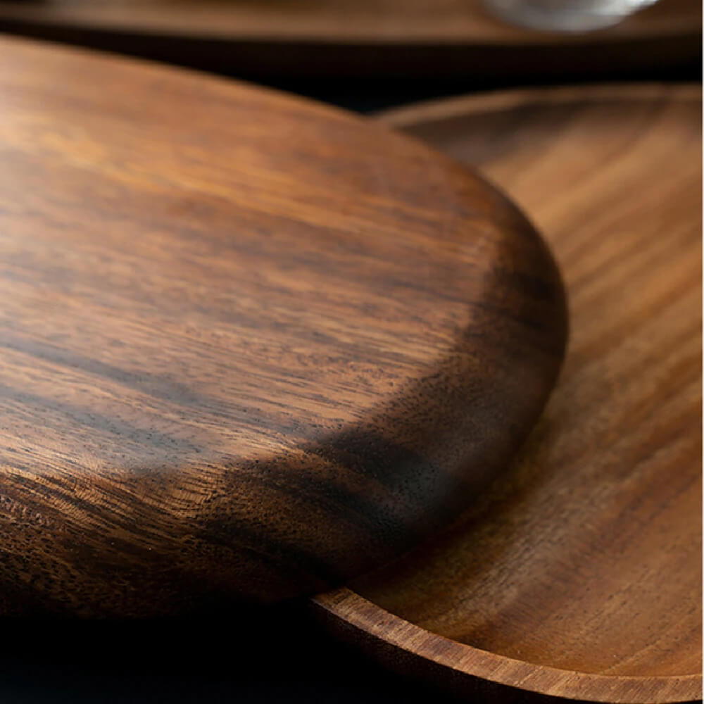 Plateau de Service Minimaliste Ovale Design Unique 7