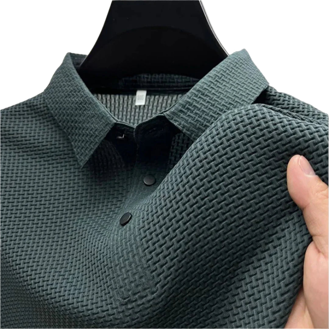 Polo Homme Classique en Tissu Léger 0
