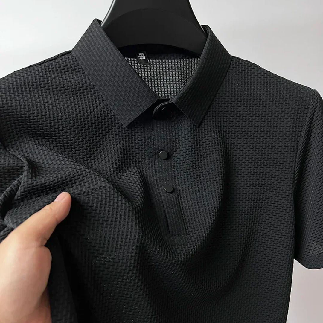 Polo Homme Classique en Tissu Léger 2