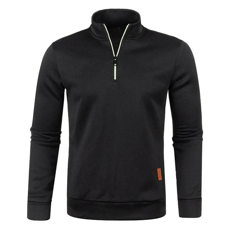 Polo Homme Manche Longue Style Casual 0