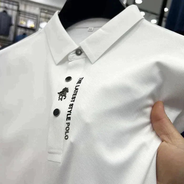 Polo Homme Manches Courtes Fit Ajusté 4