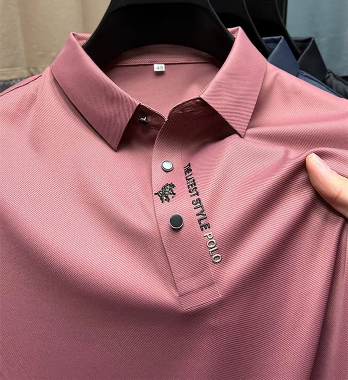 Polo Homme Manches Courtes Fit Ajusté 5