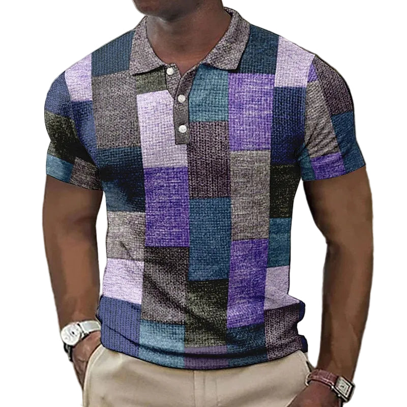 Polo Imprimé pour Homme Chic 0