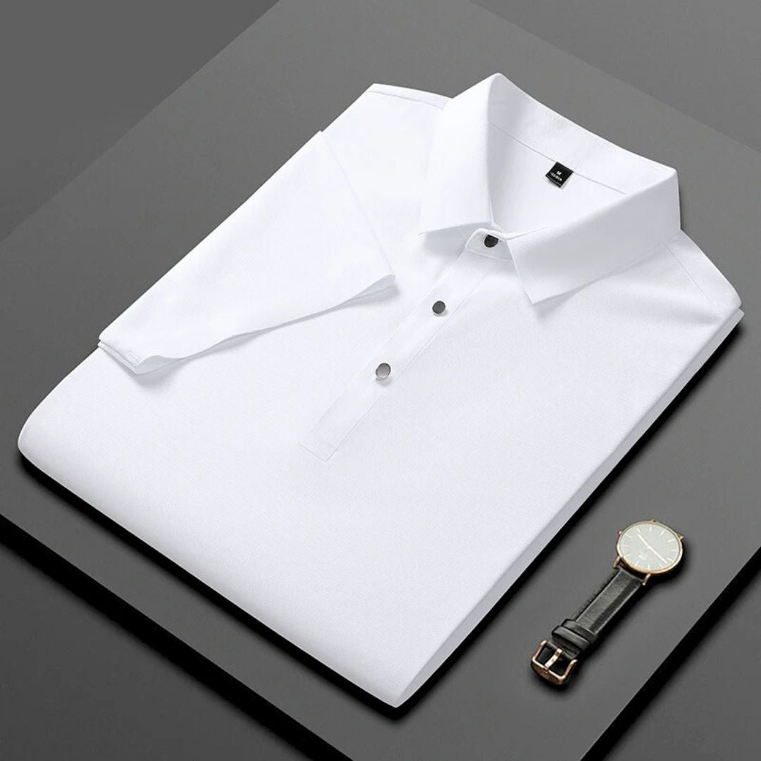 Polo pour Homme Performance Élégante en Tissu Respirant 1
