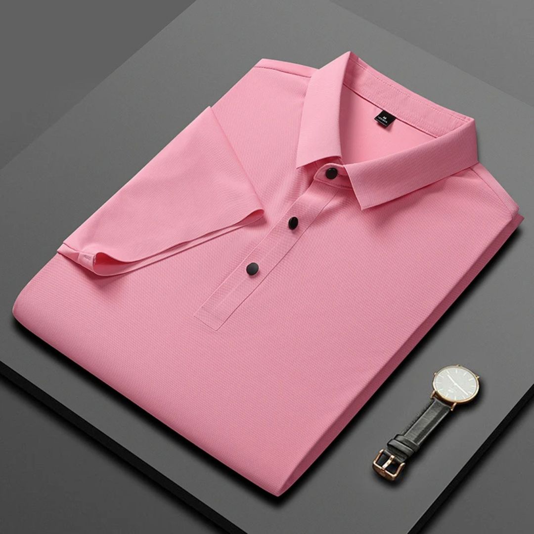 Polo pour Homme Performance Élégante en Tissu Respirant 3