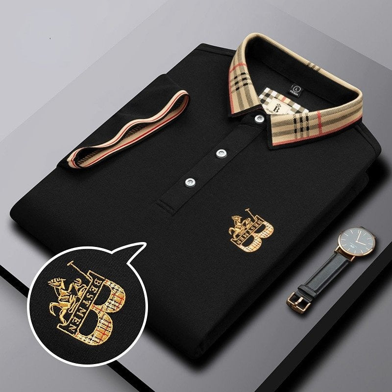 Polo pour Homme Style Moderne en Tissu Confortable 6