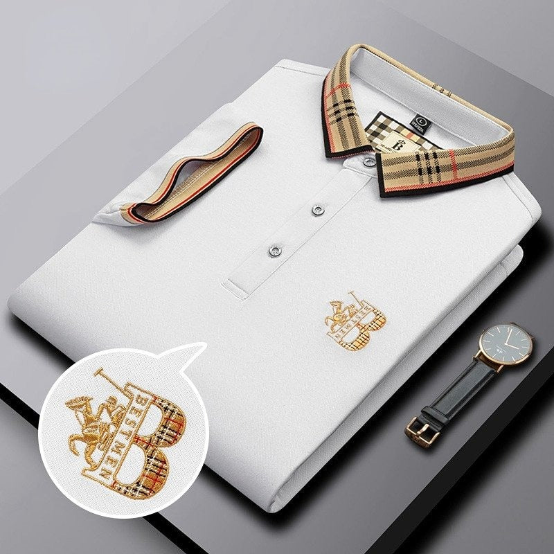 Polo pour Homme Style Moderne en Tissu Confortable 7