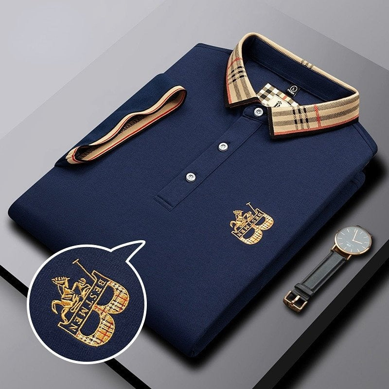 Polo pour Homme Style Moderne en Tissu Confortable 8