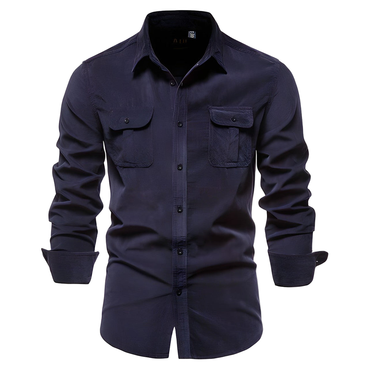 Polo pour hommes à manches longues Classique 0