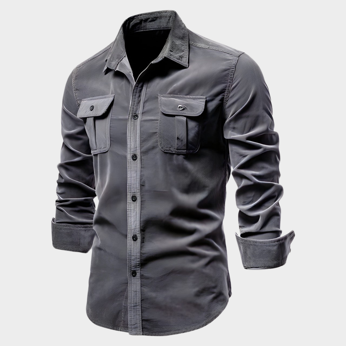 Polo pour hommes à manches longues Classique 1