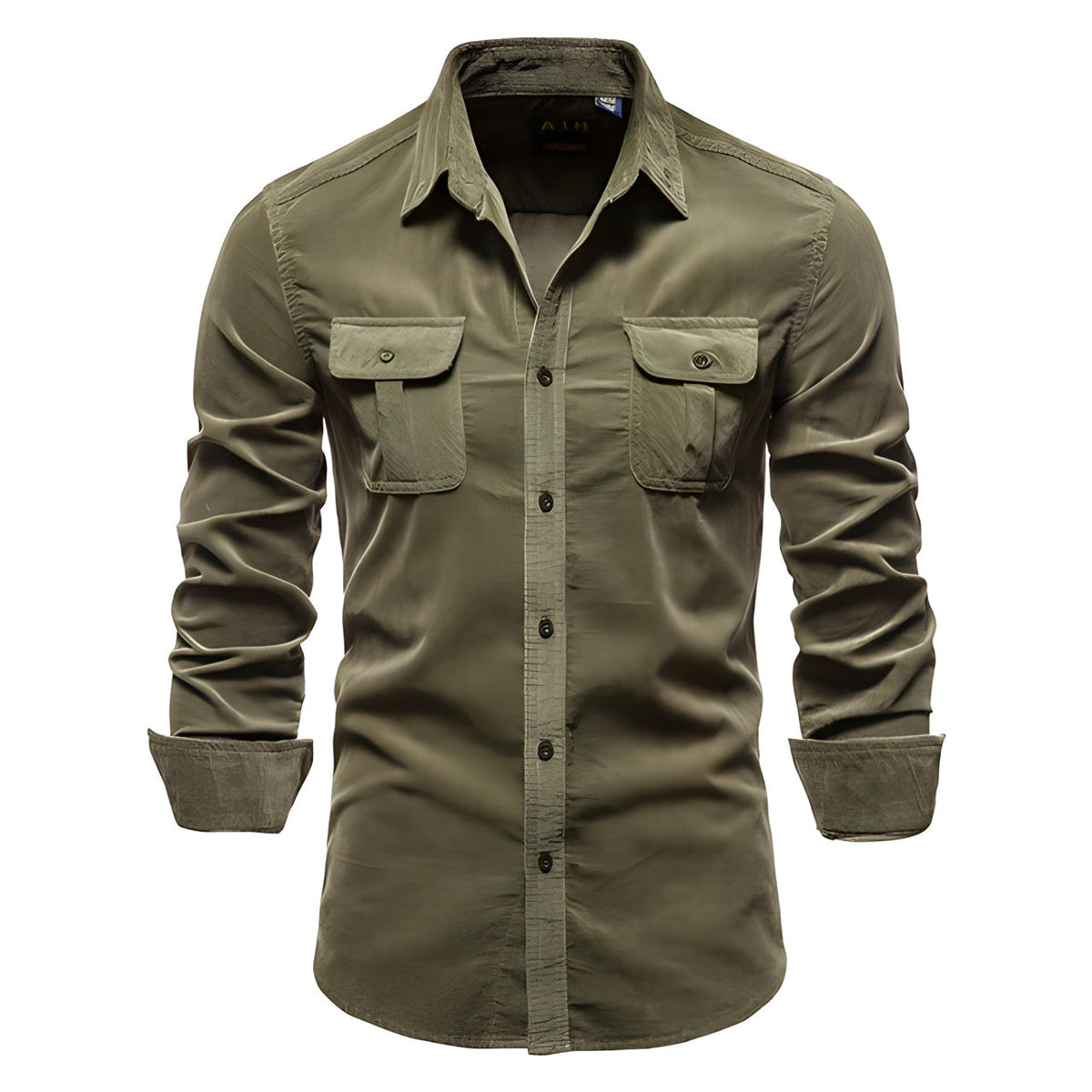 Polo pour hommes à manches longues Classique 2