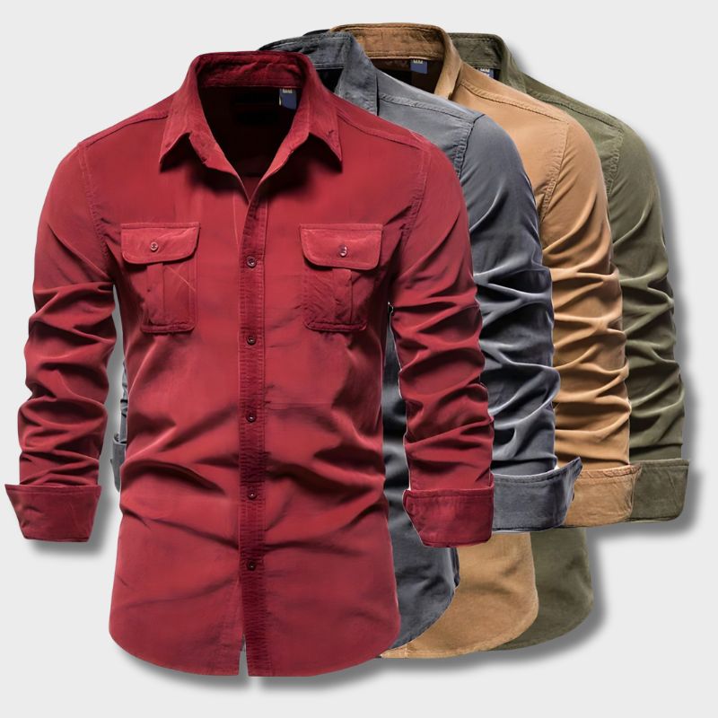Polo pour hommes à manches longues Classique 3