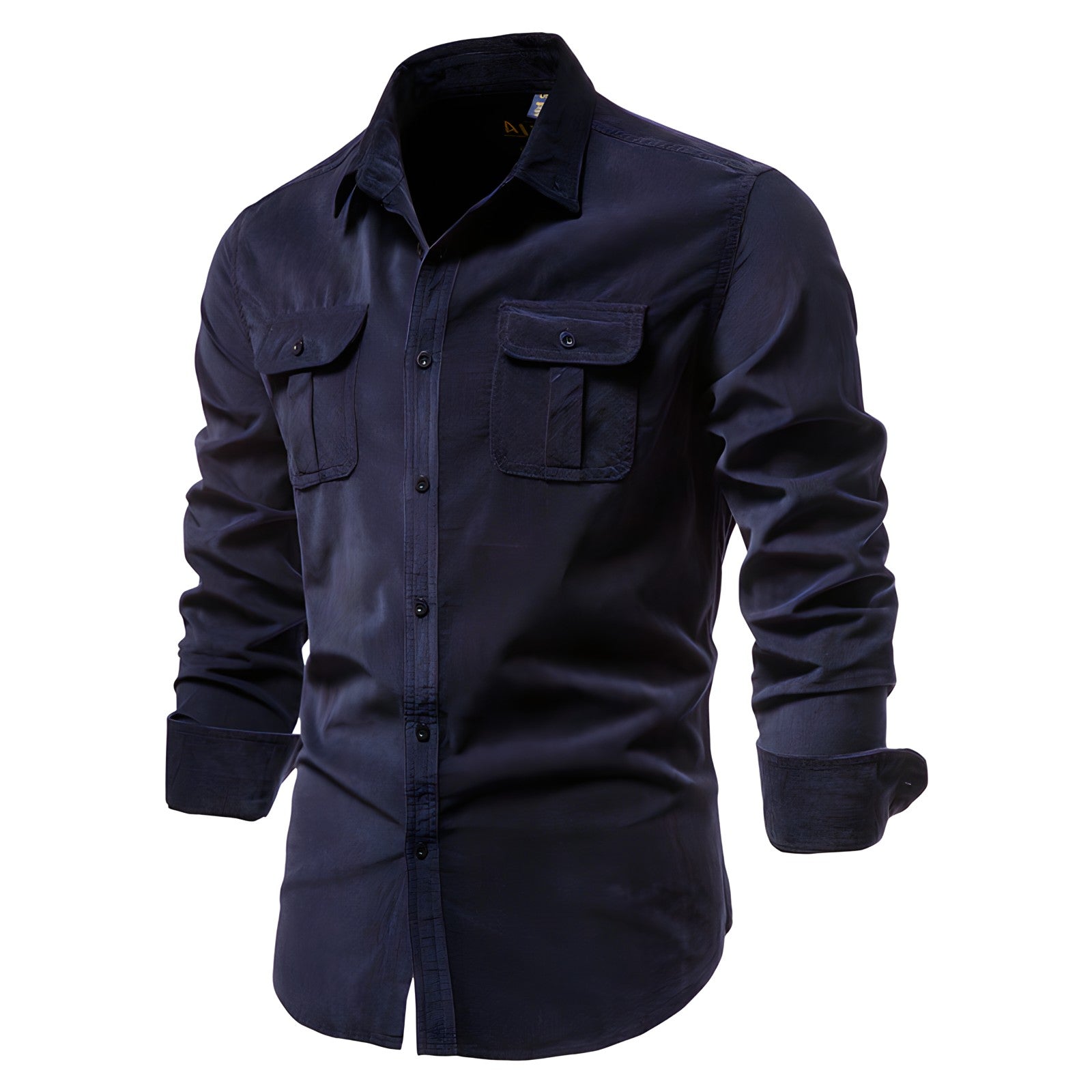 Polo pour hommes à manches longues Classique 7