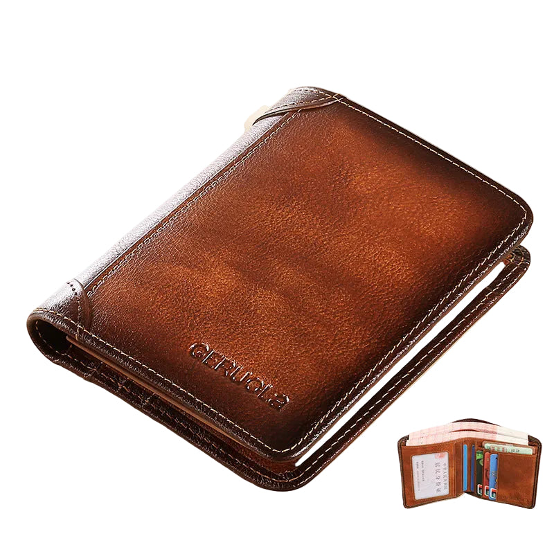 Portefeuille Fin pour Homme avec Protection RFID 0